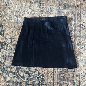 Quince Black Mini Skirt